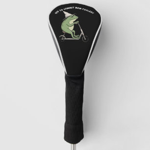 Couvre-club De Golf Mama Grenouille Partir Commettre Maman Folie Cadea