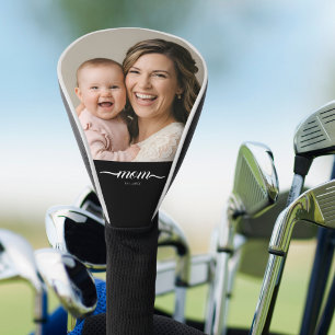 Couvre-club De Golf Maman a établi un script amusant pour une photo pe