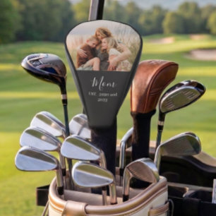 Couvre-club De Golf Maman a établi un script photo moderne