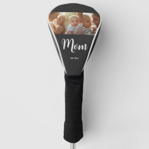 Couvre-club De Golf Maman Année d'établissement Écriture moderne gras 