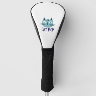 Couvre-club De Golf Maman de chat
