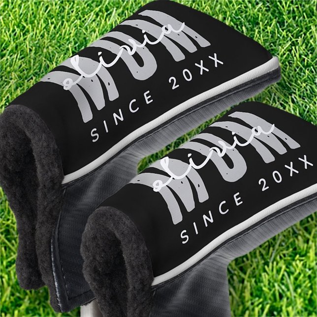 Couvre-club De Golf Maman Depuis 20XX Moderne Simple Preppy (Créateur téléchargé)