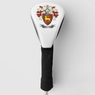 Couvre-club De Golf Manteau de crête de famille de Davidson des bras