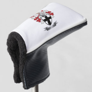 Couvre-club De Golf Manteau de crête de famille de Sinclair des bras