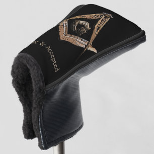 Couvre-club De Golf Masonic Minds (BrownishGold)