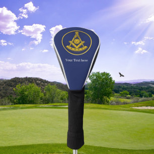 Couvre-club De Golf Masonique de la Freemason de Past Master Lodge