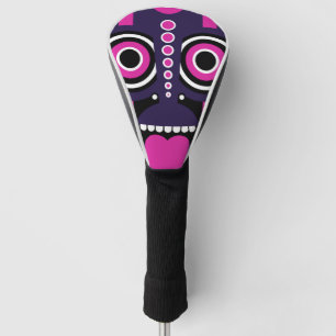 Couvre-club De Golf masque de tiki