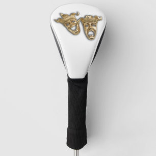 Couvre-club De Golf Masques de théâtre comique et de tragédie