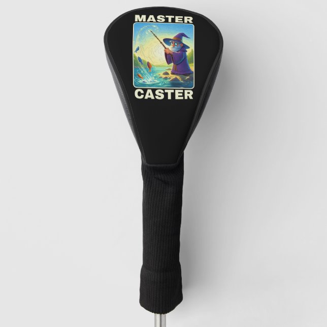 Couvre-club De Golf Master Caster - Assistant Pêche magique (Devant)