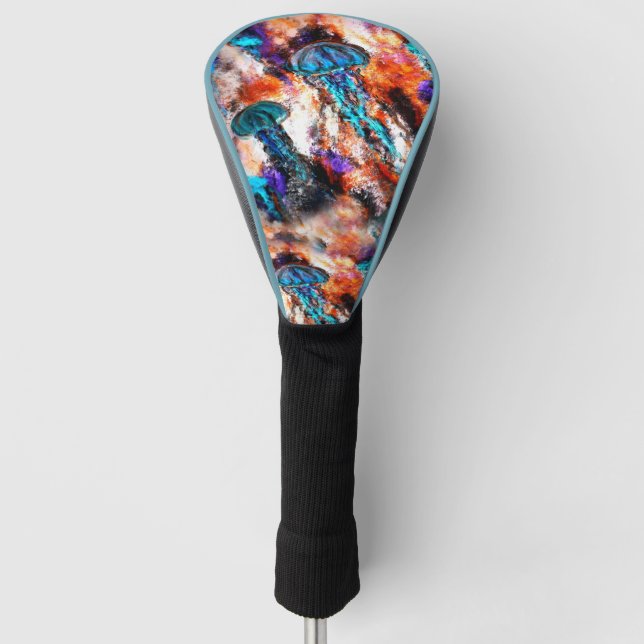Couvre-club De Golf Méduse saute (Devant)