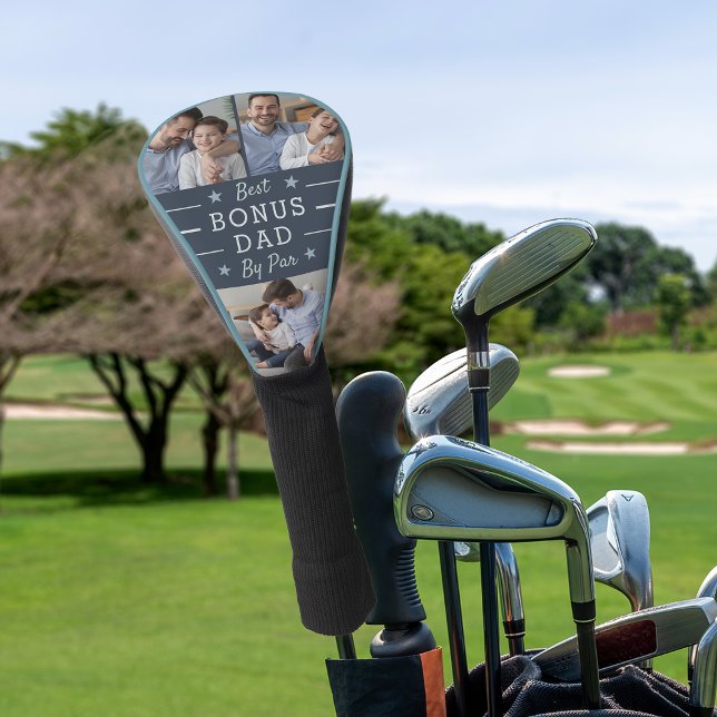 Couvre-club De Golf Meilleur Bonus Papa Par Par Par | 3 Photo (Créateur téléchargé)