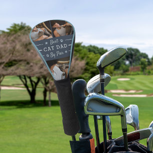 Couvre-club De Golf Meilleur Chat Papa Par   3 Photo
