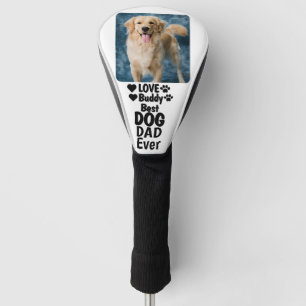 Couvre-club De Golf Meilleur Chien Papa Jamais Personnalisé Photo Mode