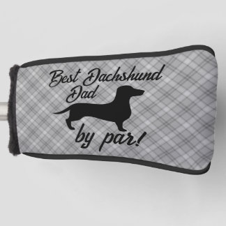 Couvre-club De Golf Meilleur Dachshund Papa par Par Putter Head Cover