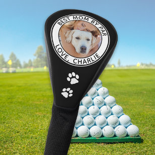 Couvre-club De Golf Meilleur DOG MOM Personnalisé Animaux de compagnie