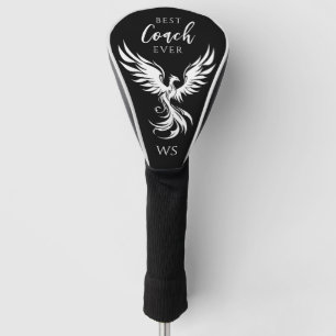 Couvre-club De Golf Meilleur entraîneur Phoenix Monogramme initial noi