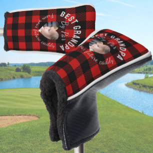 Couvre-club De Golf Meilleur Grand-Papa Photo Personnalisé Enfants Pla