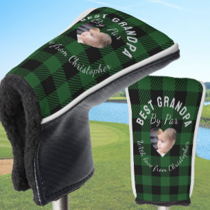Couvre-club De Golf Meilleur Grand-Papa Photo Personnalisée Enfants Pl