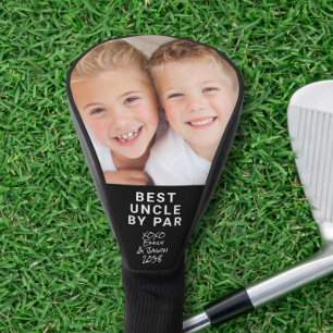Couvre-club De Golf Meilleur Oncle photo noir