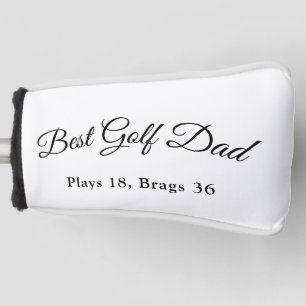 Couvre-club De Golf Meilleur Papa de Golf Cadeau Drôle pour Père Gol