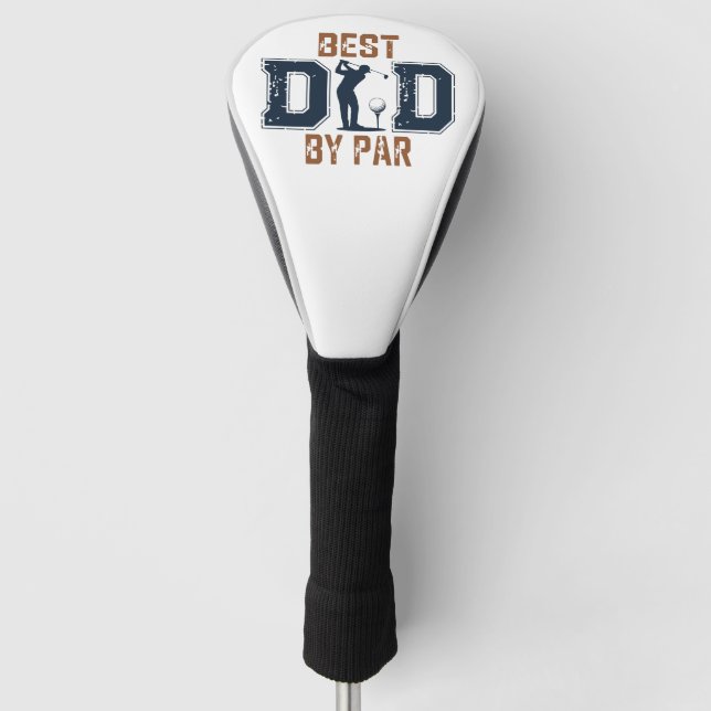 Couvre-club De Golf Meilleur Papa du Monde (Devant)