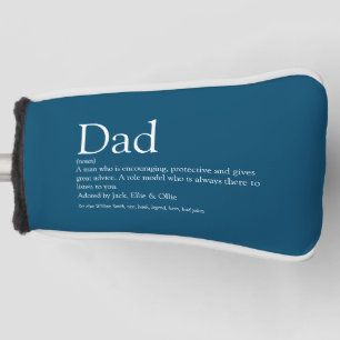 Couvre-club De Golf Meilleur Papa du Monde, Définition Papa Bleu
