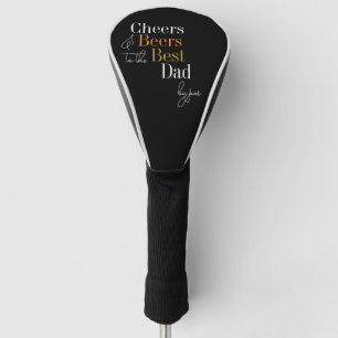 Couvre-club De Golf Meilleur papa encourage et bière