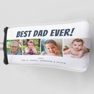 Couvre-club De Golf Meilleur papa Ever 4 Photos Golf Head Cover