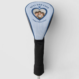 Couvre-club De Golf Meilleur papa golfeur Photo Modèle Minimaliste 26