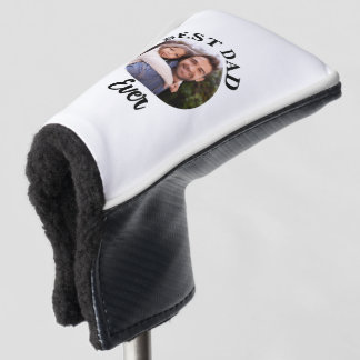 Couvre-club De Golf Meilleur papa jamais Modèle photo personnalisé