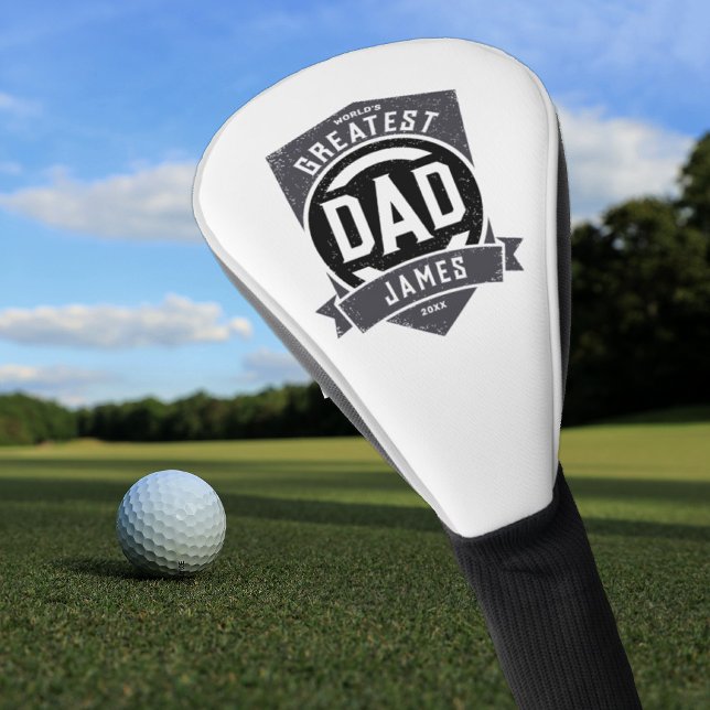 Couvre-club De Golf Meilleur papa jamais moderne cadeau Fête des pères (Créateur téléchargé)