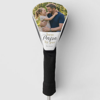 Couvre-club De Golf Meilleur Papa Par Fête des Pères Cadeau Photo
