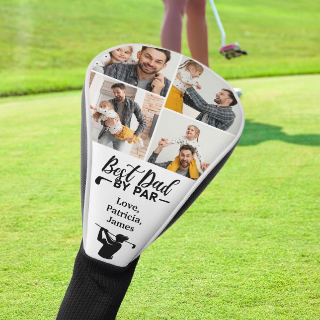 Couvre-club De Golf Meilleur papa par Par Custom 4 Fête des pères phot (Créateur téléchargé)