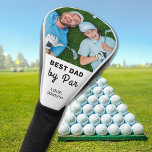 Couvre-club De Golf Meilleur papa Par Par Fête des pères Photo Personn<br><div class="desc">Best Dad By Par ... Deux de vos choses préférées, le golf et vos enfants ! Maintenant, vous pouvez les emmener avec vous pendant que vous jouez 18 trous. Customisez ces housses de tête de golf de Fête des pères joyeuse avec la photo et le nom préférés de votre enfant....</div>