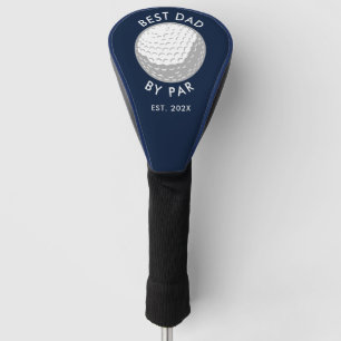 Couvre-club De Golf Meilleur papa par Par Minimaliste Personnalisé