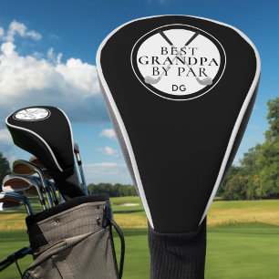 Couvre-club De Golf MEILLEUR PAPA PAR PAR Monogramme