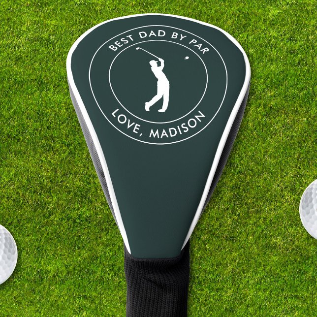 Couvre-club De Golf Meilleur Papa Par Par Parfait Personnalisé Nom Gol (Créateur téléchargé)