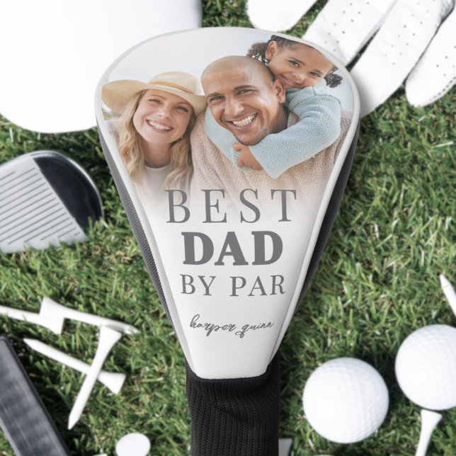 Couvre-club De Golf Meilleur papa par Par Photo Père (Best Dad By Par Photo Father Golf Head Cover)