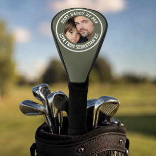 Couvre-club De Golf Meilleur Papa Par personnalisé pour la fête des pè