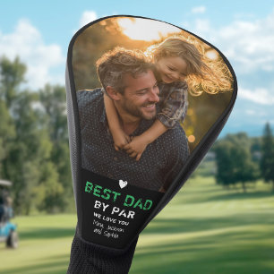 Couvre-club De Golf Meilleur Papa Par Photo Cool Golfeur Fête des Père
