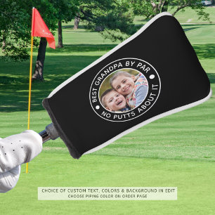 Couvre-club De Golf MEILLEUR PAPA PAR Photo Drôle Couleurs Personnalis