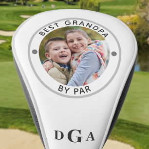 Couvre-club De Golf MEILLEUR PAPA PAR Photo Monogramme