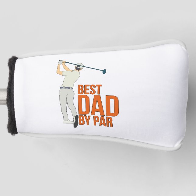Couvre-club De Golf Meilleur papa par rapport (Devant)