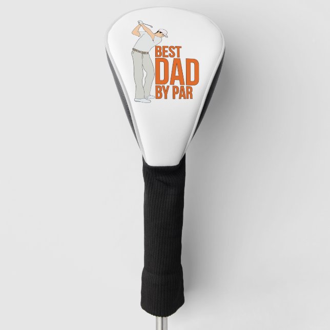 Couvre-club De Golf Meilleur papa par rapport (Devant)
