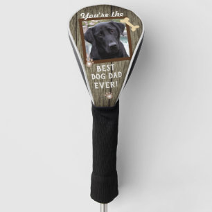 Couvre-club De Golf Meilleur père de chien jamais une photo