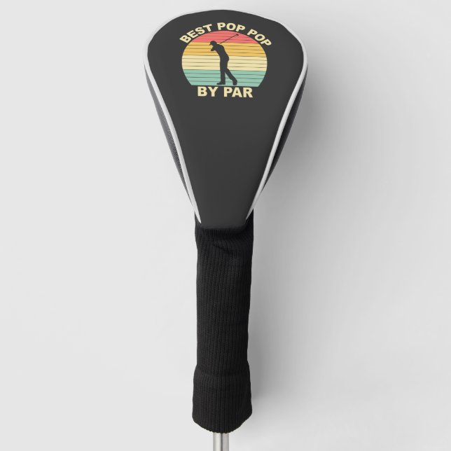 Couvre-club De Golf Meilleur Pop Pop par par - Golf (Devant)