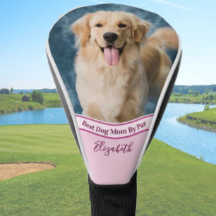 Couvre-club De Golf Meilleure maman chien modèle photo cadeau de golf