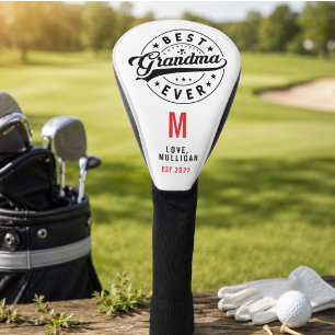 Couvre-club De Golf Meilleure MAMIE du monde Bonne fête des grands-p