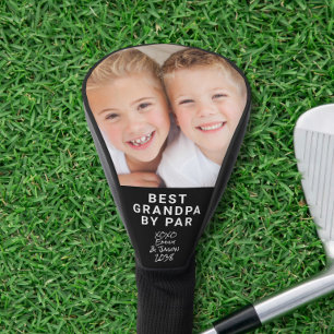 Couvre-club De Golf Meilleure Photo de Grand-Papa Noir