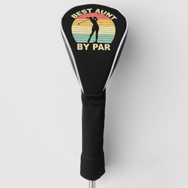 Couvre-club De Golf Meilleure Tante Par - Golf (Devant)